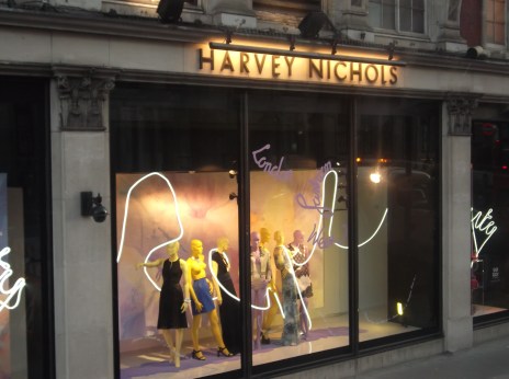 Shopping for fashion in London