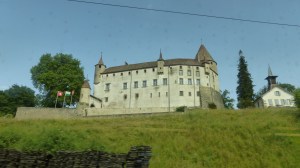 Castle from train